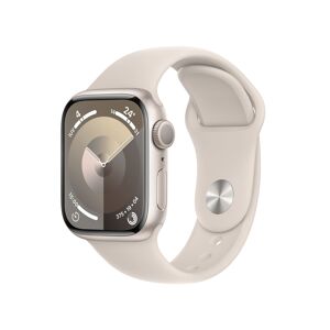 Apple Watch Series 9 41 mm Numérique 352 x 430 pixels Écran tactile Beige Wifi GPS (satellite) - Publicité