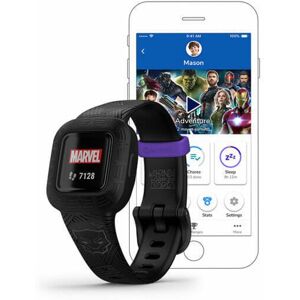 Montre enfant Garmin Vívofit 3 marvel black panther Noir - Publicité