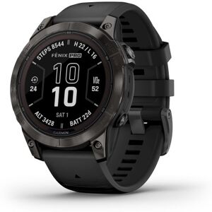 Garmin Fenix 7 Pro Sapphire Solar - Montre GPS Titane / Carbon Gray DLC / Black Taille unique - Publicité