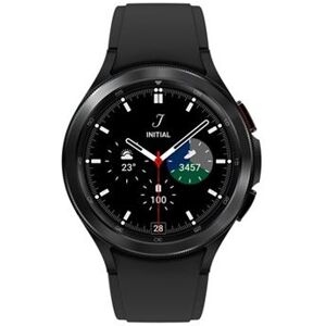 Samsung Galaxy Watch4 Classic - 46 mm - noir - montre intelligente avec bande de sport ridge - fluoroélastomère - noir - affichage 1.4" - 16 Go - NFC, Wi-Fi, Bluetooth - 52 g - Publicité