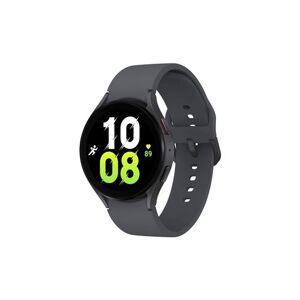 Montre connectée Samsung Galaxy Watch5 Boîtier Aluminium 44 mm Noir et Gris avec Bracelet Silicone Noir VERSION IMPORT - Publicité