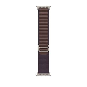 Boucle Alpine Apple pour Apple Watch 49 mm Taille Moyen Indigo - Publicité