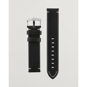 Ranger Retro Leather Watch Strap Black