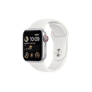 Apple Watch SE (GPS + Cellular) - Blanc - Publicité