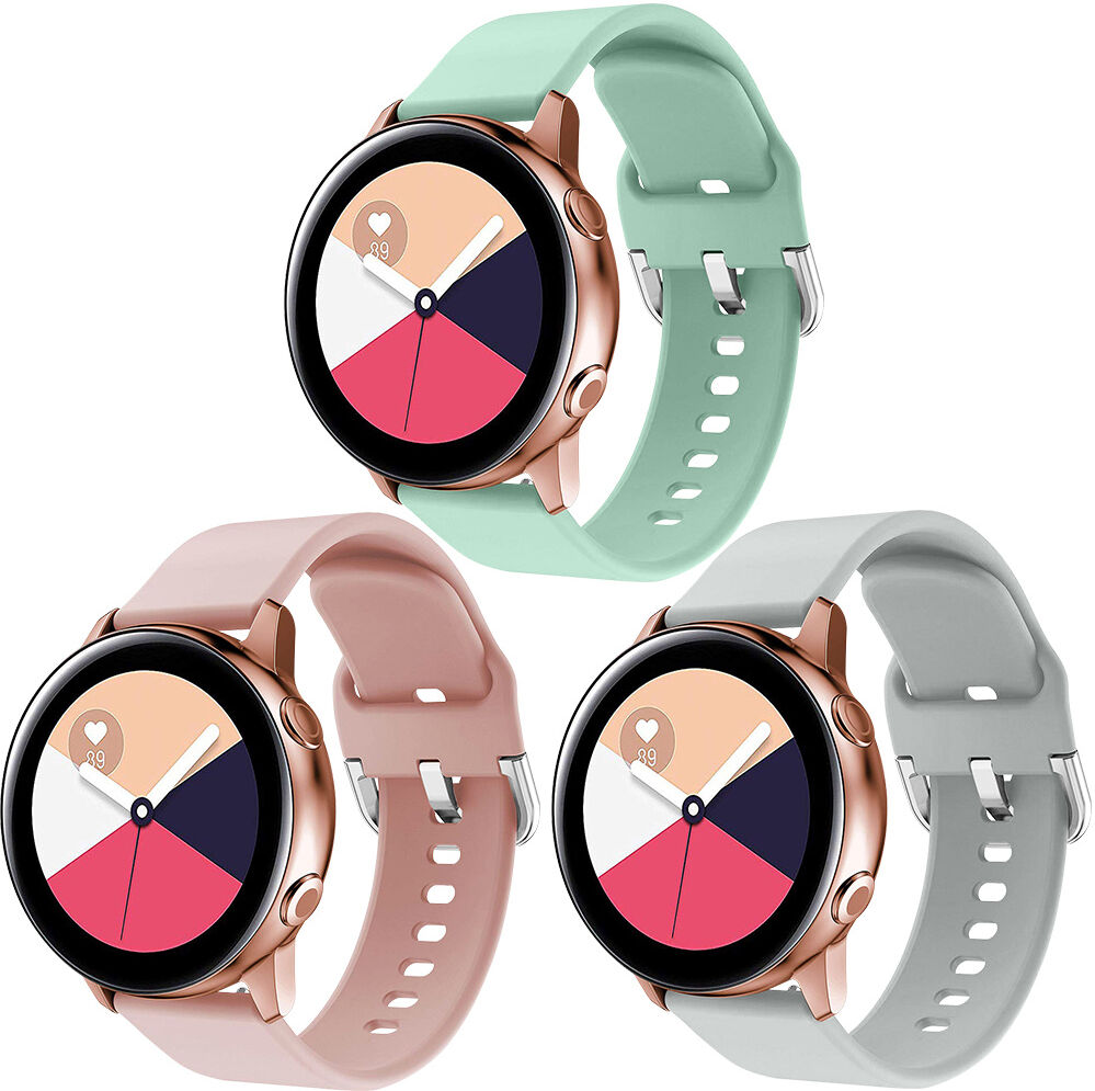 iMoshion 3-pack bracelet silicone pour le Samsung Galaxy Watch 40/42mm / Active 2 42/44mm