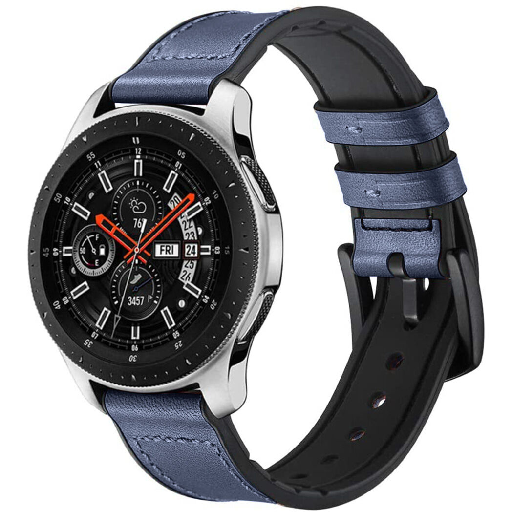 iMoshion Bracelet en cuir véritable Watch 46mm / Gear S3 Frontier / S3 Classic / Watch 3 45mm