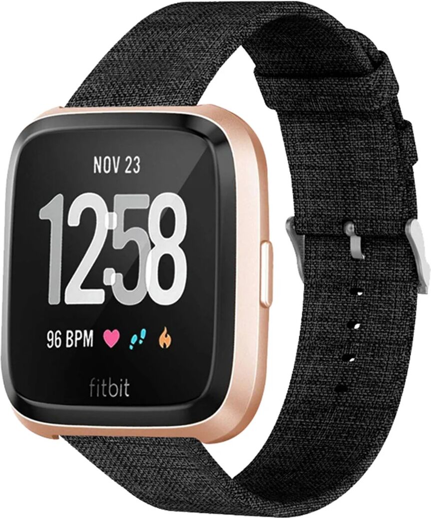 iMoshion Bracelet en nylon pour le Fitbit Versa 2 / Versa Lite - Noir