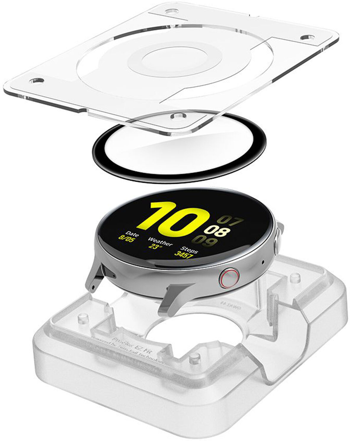 Spigen Protection d'écran Pro Flex EZ Fit pour le Galaxy Watch Active 2 44mm / Watch 3 41mm