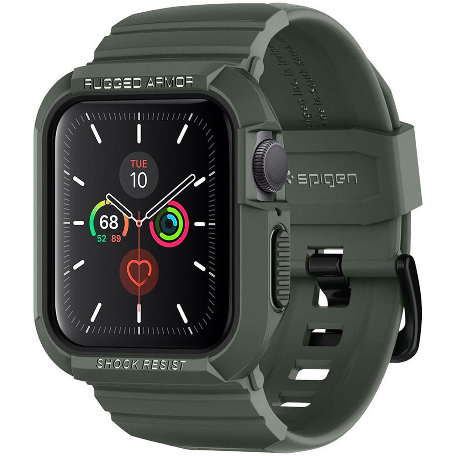 Spigen Coque Rugged Armor™ Pro pour l'Apple Watch 40 mm - Vert