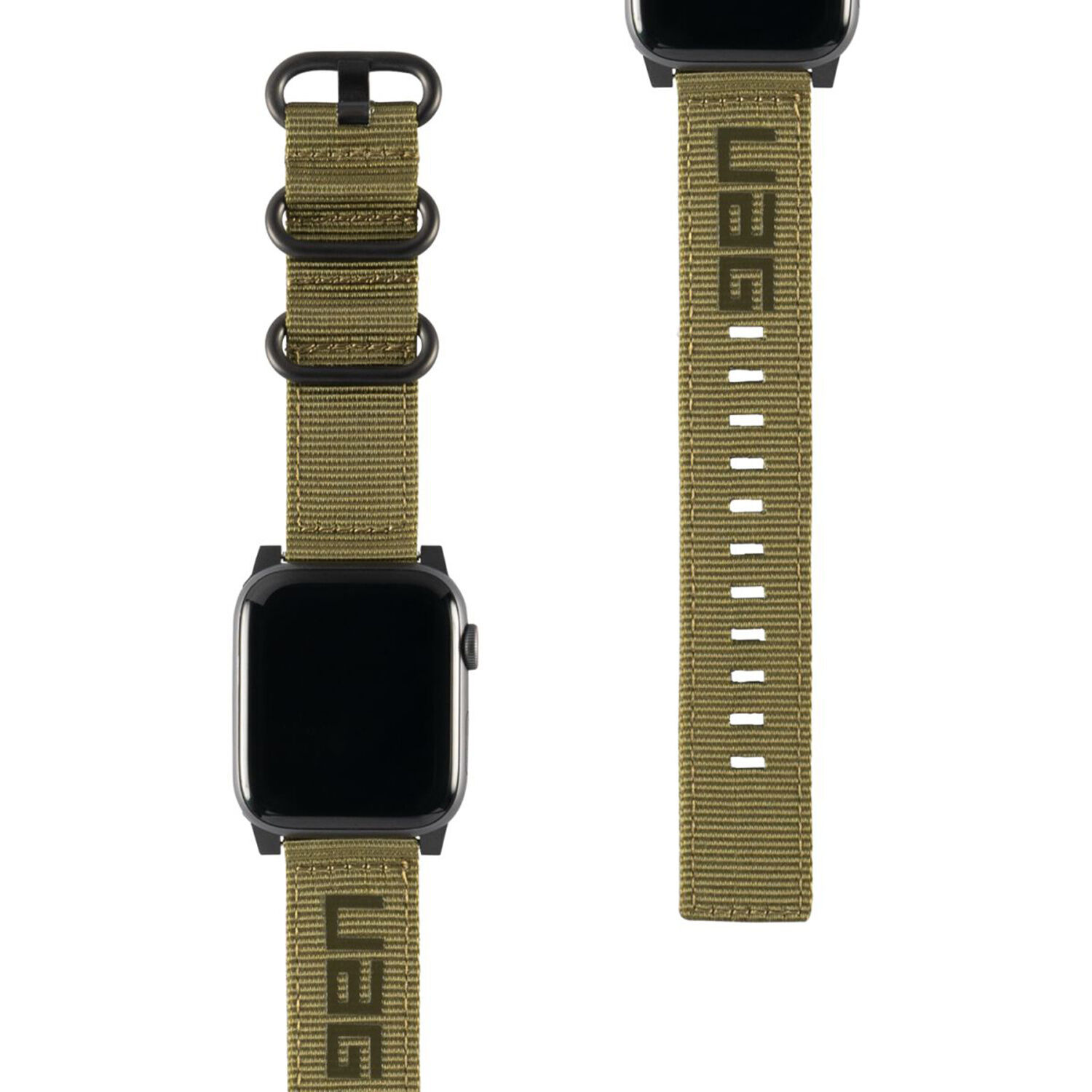 UAG Bracelet Nato pour montre Apple Série 1 à 6 / SE - 42/44mm - Vert