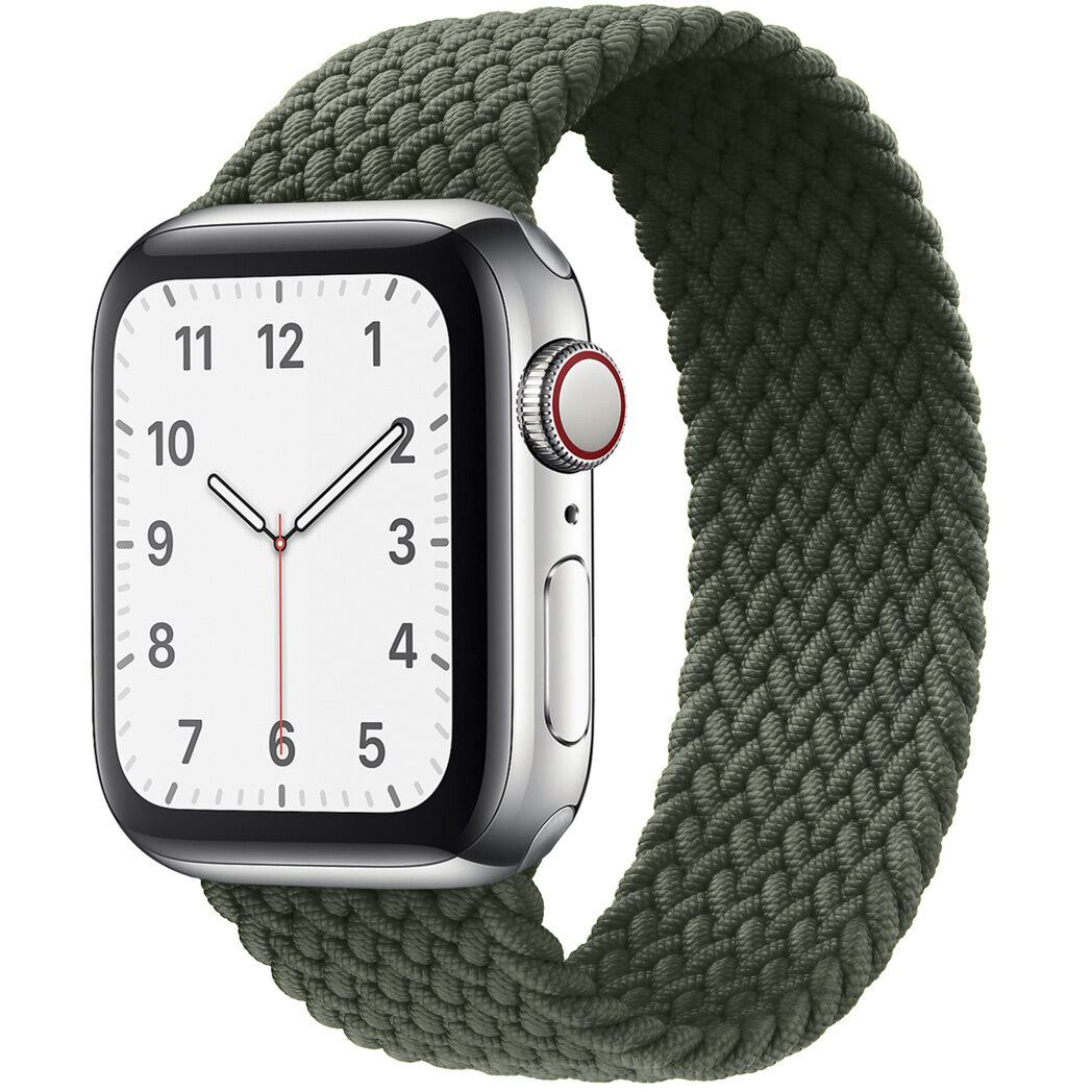 iMoshion Bracelet en nylon tressé Apple Watch 1-6 / SE - 38/40mm - Vert