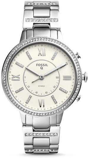 Fossil Unisex Montre Connectée Hybride - Fossil Virginia En Acier Inoxydable - One size