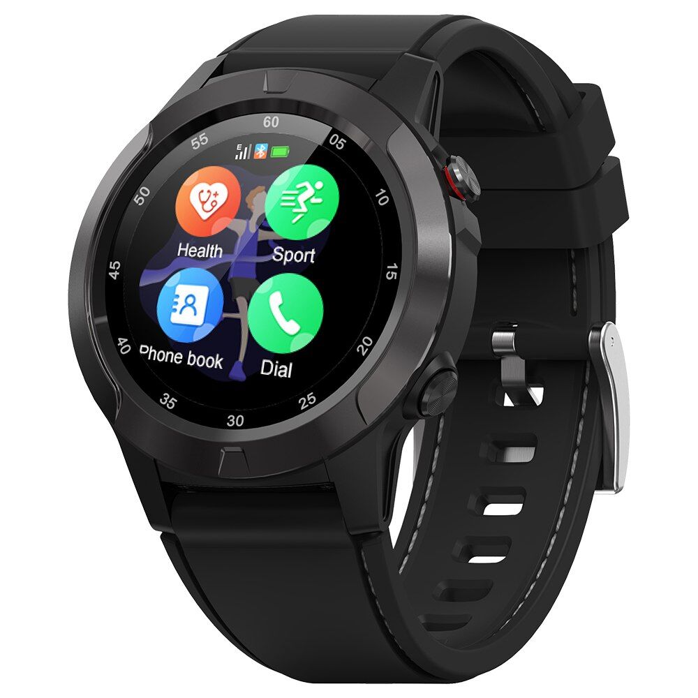 MAKIBES M4C Smart Watch GPS Bluetooth Heart Rate Monitor Black