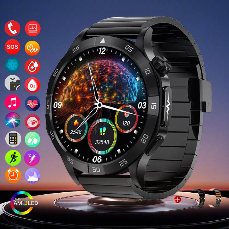 SACOSDING Sport Fitness homme montre intelligente Bluetooth appel montre-bracelet pour homme horloge fréquence cardiaque tensiomètre 2024 montres intelligentes