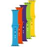 FIXED Silicone Strap Set for Apple Watch 38/40/41 mm set of 5 pieces variation 4 of different colors