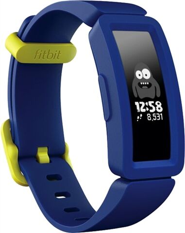 Refurbished: Fitbit Ace 2 Activity Tracker For Kids (Night Sky/Neon Yellow), B