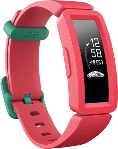 Refurbished: Fitbit Ace 2 Activity Tracker For Kids (Watermelon/Teal), B