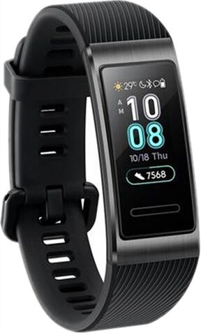 Refurbished: Huawei Band 3 Pro Fitness Wristband Activity Tracker - Black, B