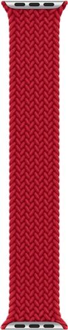 Refurbished: Braided Solo Loop STRAP ONLY, Product Red, 42mm/44mm, Size 8, A