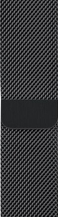 Refurbished: Milanese Loop STRAP ONLY, Space Black, 42mm/44mm, A