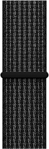 Refurbished: Nike Sport Loop STRAP ONLY, Black/Pure 42/44mm, B