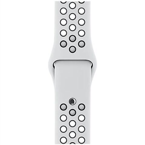 Refurbished: Nike Sport Band STRAP ONLY, Pure Platinum/Black, 42mm/44mm, B