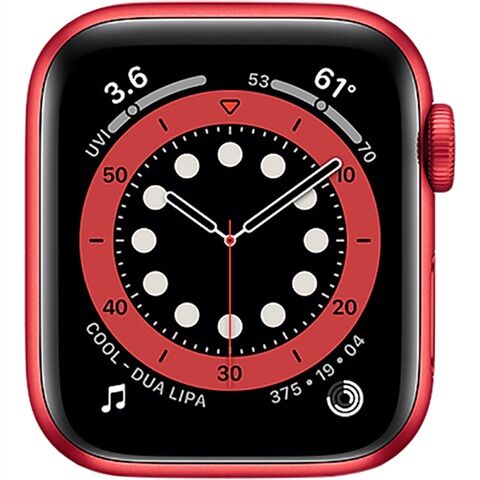 Refurbished: Watch Series 6 (GPS) NO STRAP, Product Red Aluminium, 40mm, A