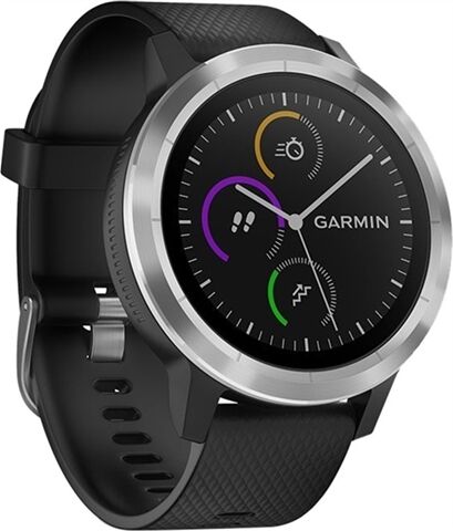 Refurbished: Garmin Vivoactive 3 GPS Smartwatch and Wrist Heart Rate - Black, B