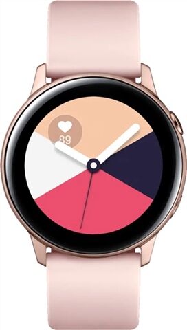 Refurbished: Samsung Galaxy Watch Active (SM-R500) - Rose Gold, A