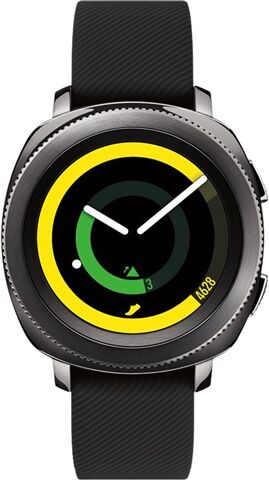 Refurbished: Samsung Gear Sport (SM-R600) Smart Watch - Black, C