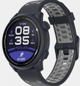 Coros Pace 2 Premium GPS Sport Watch with Silicone Strap Dark Navy Size: (One Size)