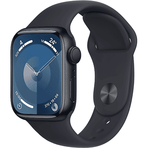 Apple Watch Series 9 GPS Cassa 41 mm in alluminio mezzanotte con Cinturino Sport - S/M