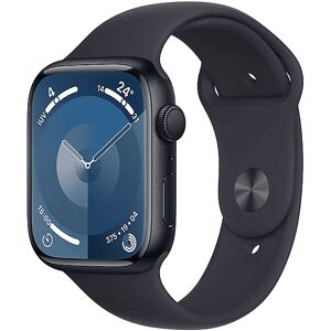 Apple Watch Series 9 GPS Cassa 45 mm in alluminio mezzanotte con Cinturino Sport - M/L