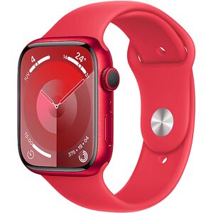 Apple Watch Series 9 GPS Cassa 45 mm in alluminio (PRODUCT)RED con Cinturino Sport - M/L