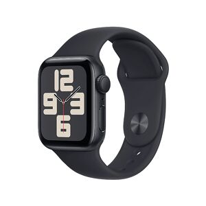 Apple Watch SE GPS, Cassa 40 mm in alluminio mezzanotte con Cinturino Sport - S/M 2023