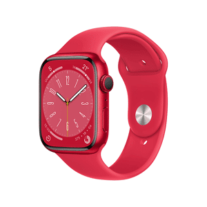 Apple Watch Series 8 GPS + Cellular 45mm Cassa in alluminio (PRODUCT)RED con Cinturino Sport - Regular