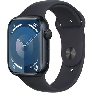 Apple Watch Series 9 GPS Cassa 45mm in Alluminio Mezzanotte con Cinturino Sport Mezzanotte - S/M