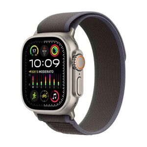 Apple Watch Ultra 2 GPS + Cellular, Cassa 49m in Titanio con Blu/Nero Trail Loop - M/L