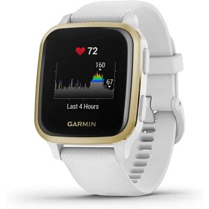 Garmin Venu SQ 3,3 cm (1.3) LCD 40 mm Oro, Bianco GPS (satellitare)