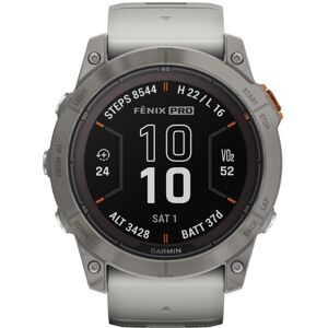 Garmin fenix® 7X Pro Sapphire Solar Edition - orologio GPS multisport Grey/Orange 51 mm