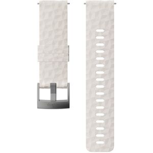 Suunto 24mm Explore 1 Silicone Strap - cinturino orologio White/Grey M (130-230 mm)