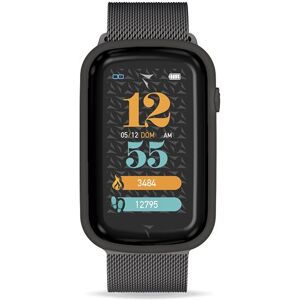 Techmade Srl Steps Smartwatch Maglia Total Black 1 Pezzo