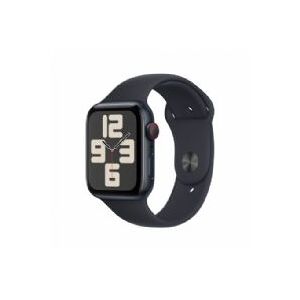 Apple Watch Se Gps + Cellular 44mm Midnight Aluminium Case With Midnight Sport Band - M/l - Mrh83ql/a