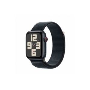 Apple Watch Se Gps + Cellular 44mm Midnight Aluminium Case With Midnight Sport Loop - Mrhc3ql/a