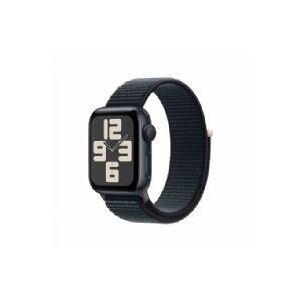 Apple Watch Se Gps 40mm Midnight Aluminium Case With Midnight Sport Loop - Mre03ql/a