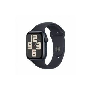 Apple Watch Se Gps 44mm Midnight Aluminium Case With Midnight Sport Band - S/m - Mre73ql/a