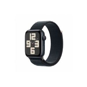 Apple Watch Se Gps 44mm Midnight Aluminium Case With Midnight Sport Loop - Mrea3ql/a
