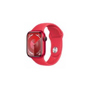 Apple Watch Series 9 Gps 41mm (Product)Red Aluminium Case With (Product)Red Sport Band - M/l - Mrxh3ql/a