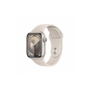 Apple Watch Series 9 Gps 41mm Starlight Aluminium Case With Starlight Sport Band - S/m - Mr8t3ql/a