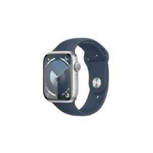 Apple Watch Series 9 Gps 45mm Silver Aluminium Case With Storm Blue Sport Band - M/l - Mr9e3ql/a